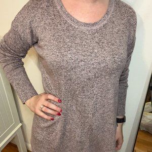 Maurices Medium Light Purple Long Sleeve Top